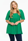 Tunic flare DOLCE - green