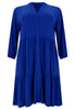 Dress ruffled DOLCE - indigo - #4