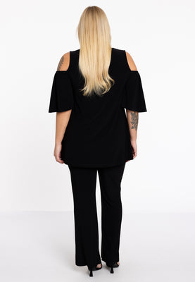 Tunic flare cut out DOLCE - black  - #3