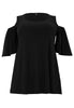 Tunic flare cut out DOLCE - black  - #4