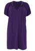 Dress gathering DOLCE - purple  - #4