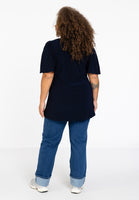 Tunic flare pleated sleeve DOLCE - blue - #3