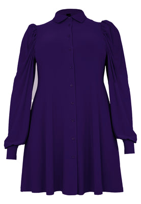 Blouse wide bottom DOLCE - purple  - #4