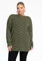 Sweater square LIV - light green - #1