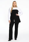 Top buttons RIB - black 