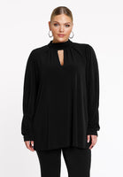 Tunic flare pleated DOLCE - black  - #1