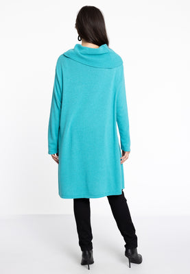 Long sweater - turquoise - #3