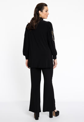 Tunic embroidered DOLCE - black  - #3