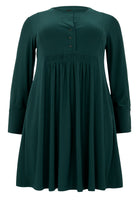 Dress yoke DOLCE - dark green - #4