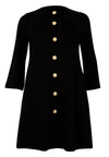 Dress round neck VERO - black - #4