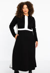 Dress zipper contrast vero - Noir