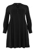 Dress grandad collar DOLCE - black  - #2