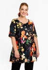 Tunique large en bas campo - Noir