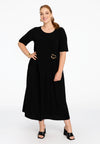 Robe boucle pivotante dolce - Noir