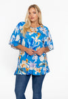 Tunic volants BAROQUE - light blue