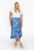 Skirt Mermaid FRAYED - blue - #2