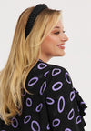 Headband pearls - black - #1