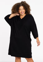 Sweater dress LOUNGE - black  - #1