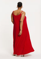 Dress swing long DOLCE - red - #3