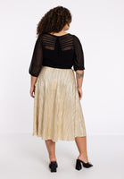 Skirt plisse HANNELORE - gold - #2