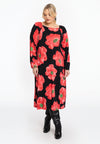 Dress PETALS - red 