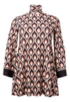 Tunic wide bottom GOCCIA - purple - #3