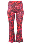 Pantalon bootleg gloria - Rouge