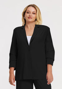 Blazer pleated sleeve DOLCE - black - #1