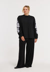 Blouse TWILL - black 