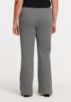 Trousers bootcut CHECK - black - #4