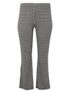 Trousers bootcut CHECK - black - #5