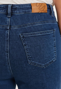 Jeans wide leg 5-pocket - indigo - #4