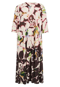 Maxi dress ELODEA - dark red - #4