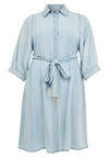 Blouse-dress INDIGO LYOCELL - indigo - #4