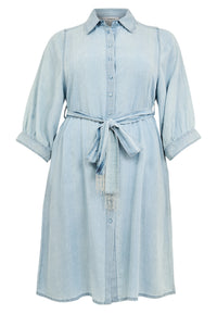 Blouse-dress INDIGO LYOCELL - indigo - #4