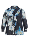 Blouse short ORCHID - blue