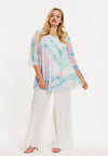 Tuniek met lagen hideaway - Turquoise