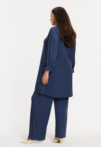 Trousers PINSTRIPE - blue - #3