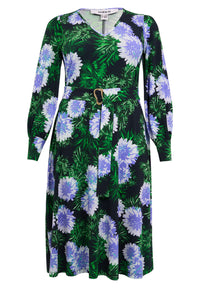 Dress FULL BLOSSOM - blue - #4