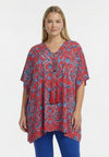 Kaftan SHELLSCAPE - light red