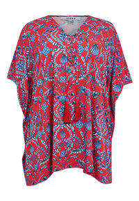 Kaftan SHELLSCAPE - light red - #3