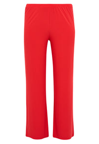 Trousers straight UNI DOLCE - light red - #5