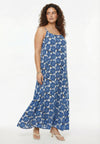 Dress swing maxi PORCELAINE - blue