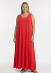 Dress banana seam UNI DOLCE - light red