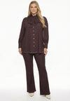 Tuniek denim dolce brown - bruin