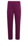 Trousers loose UNI DOLCE plissé - purple - #3
