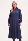 Dress midi DENIM DOLCE - indigo