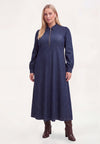 Dress midi DENIM DOLCE - indigo