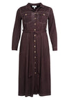 Midi-jurk DENIM DOLCE BROWN - #3