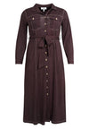 Midi-jurk DENIM DOLCE BROWN - #4